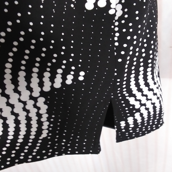 KENNETH COLE Retro Dot Lined Sleeveless Blouse NWT Sz XXL - Picture 4 of 15